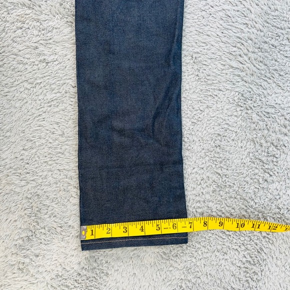 UNIQLO Jeans Mens Size 30 Stretch Selvedge
Dark Indigo Slim Raw Denim Red Line - Picture 7 of 11